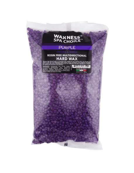 Spa Choice Rosin Free Multidirectional Hard Wax Purple 2.2 lb / 1 kg