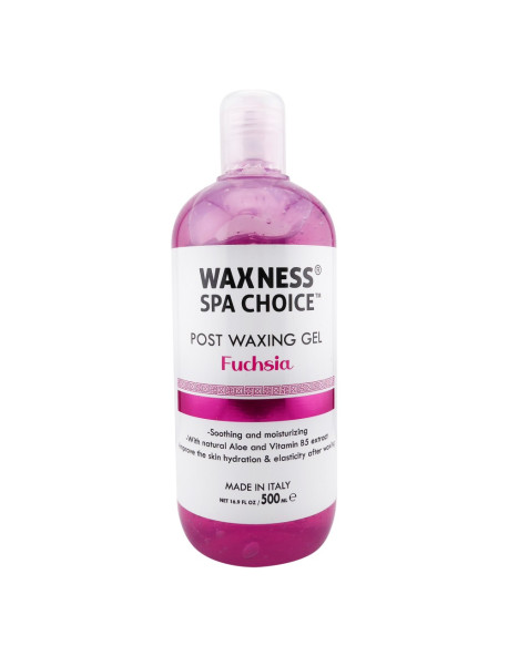 Spa Choice After Waxing Gel Fuchsia Sweet Berries 16.9 fl oz / 500 ml