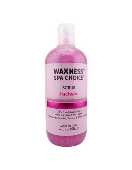 Spa Choice Scrub Fuchsia Sweeet Berries 16.9 fl oz 500ml