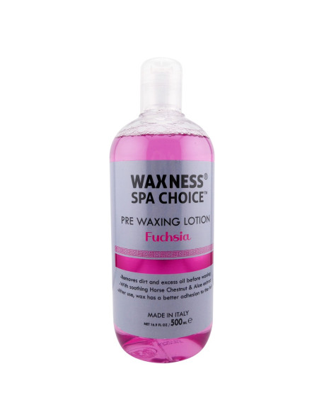 Spa Choice Pre Waxing Lotion Fuchsia Sweet Berries 16.9 fl oz / 500 ml